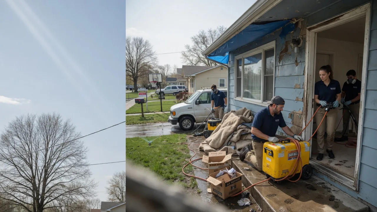 Basement Flood Cleanup in East Lynn, IL near me